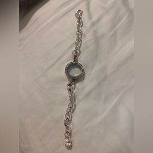 Origami owl locket bracelet